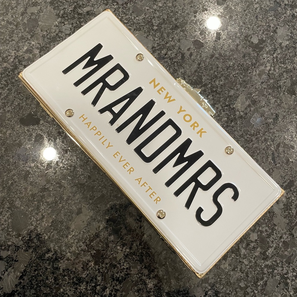 Kate Spade, Mr. & Mrs. Clutch, NWT, purchased at Nordstrom, dust bag included